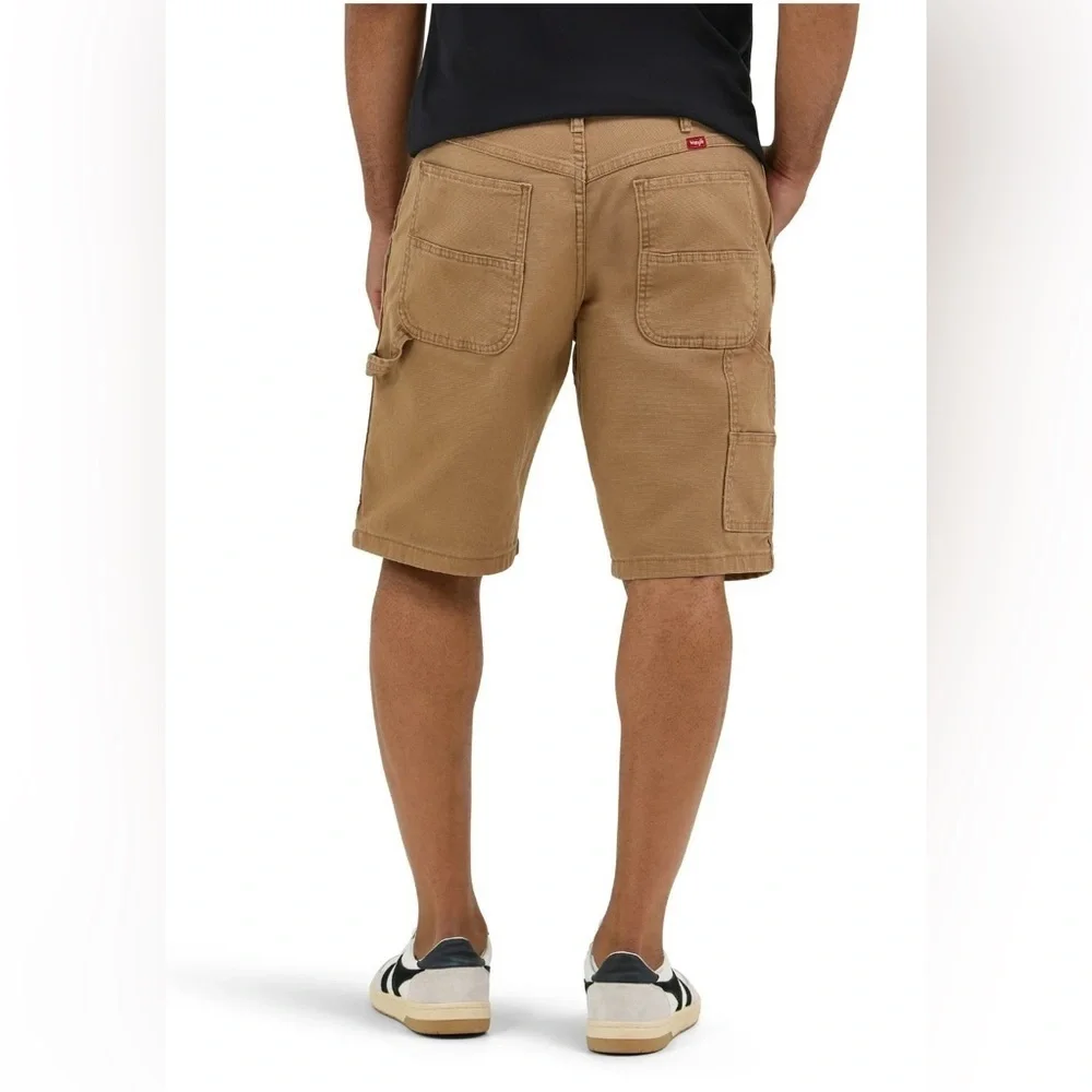 Wrangler Men's and Big Men's Relaxed Fit Carpenter Denim Short